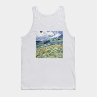 Vincent Van Gogh- Wheat Field Behind Saint-Paul Tank Top